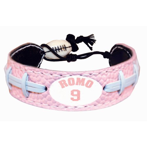 Tony Romo Pink NFL Jersey Bracelet