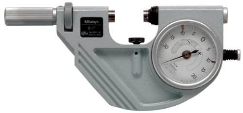 Mitutoyo 523-131 0 - 1 X 00005 Dial Snap Meter IP54