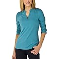 Merona&reg; Split Neck Top - Blue Ocean