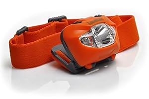 LuxoLite Headlamp LED - Super Bright CREE Head Flashlight w/ RED Light for Camping, Hiking, Fishing, Running & More! Waterproof Lamp, Easy Fit Headband - BEST Headlight w/ Batteries Incl + Bonus Gift
