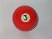 Pool Ball Shifter Knob Red #3