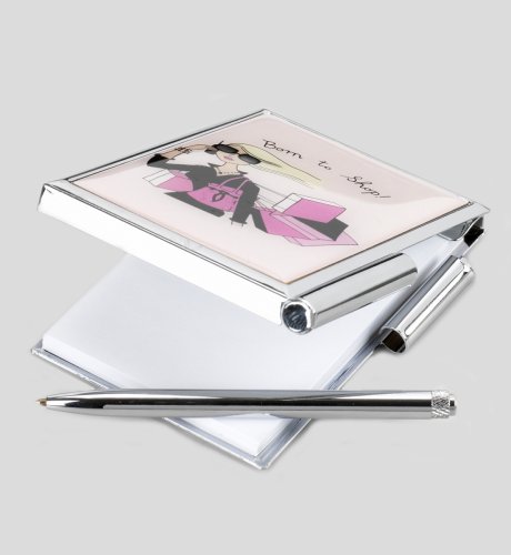 Born To Shop Notebook & Pen
