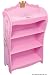 Princess Toddler Bookcase 42.25"hx24"w Pink