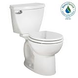 American Standard 2829.128.020 Cadet-3 FloWise Round Front Two-Piece Toilet with High Efficiency, White