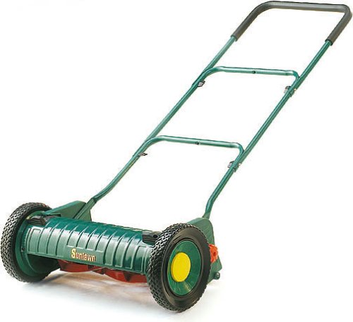 Sunlawn 14-Inch Light Weight Manual Push Reel Mower #LMM35