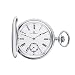 Dugena Taschenuhr RÃ¶misch Cavalier Silber (4288246)