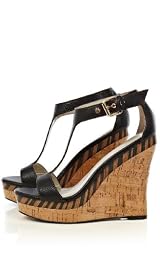 Wild Tribal Wedge Sandal