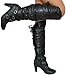 Sexy Overknee Fashion Stiefel in Schwarz od. Braun
