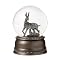 Musical Reindeer Water Globe - Antique