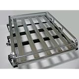 63 x 43 Extra Large Aluminum Gutter Mount Car Roof Top Cargo Luggage Carrier Basket... by T-Motorsports