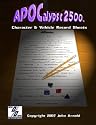 APOCalypse 2500 Character &amp; Vehicle Record Sheets