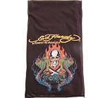 Ed Hardy Women's Skull with Serpant Scarves