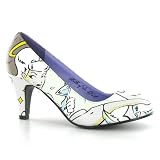 Search : T.U.K Anti Pop Angie White Multi Womens Gothic Shoes