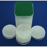 2010 American Silver Eagle Roll of 20 Coins Each Coin 999 1 Ounce Silver Brilliant Uncirculated