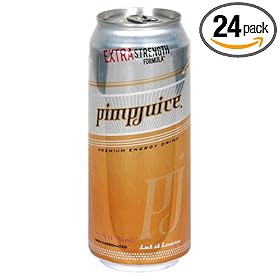 Pimpjuice Premium Energy Drink, Extra Strength Formula, 16 Ounce Can (Pack of 24)