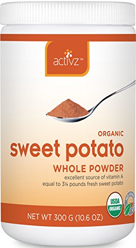 Activz - Organic Sweet Potato Whole Powder - 10.6 oz.