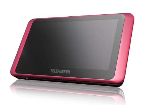Produkt-Bild: Telefunken T9HD Portabler Multimedia Player (HDMI, SD-Card Slot, TFT LCD Touchscreen, Wifi) 16 GB pink
