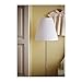 Ikea Arstid Floor Lamp, Nickel Plated, White
