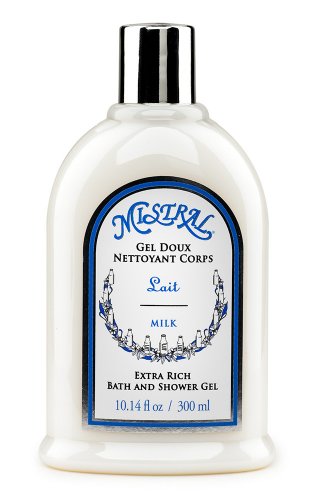 Mistral Shower Gel, Milk, 10.14 fl oz