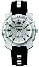 Police citation gents black PU and SS strap with silver dial