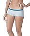 PACT Super Soft Organic Women's Boy Shorts Panty 2 Pack Style EA2-WBS