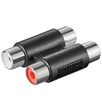 Adapter 2x Cinch Kupplung auf 2x Cinch Kupplung