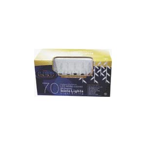 Buy G P LTD DBE24-070052 LED Icicle Lights by G P LTD now!