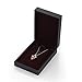 Caperci Sterling Silver Diamond Accent Heart Created Ruby Pendant Necklace, 18''