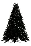 Shimmering Ashley Tree - Black (7.5')