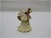 Traditional Christmas Cake Decoration - Angel pig with trumpet