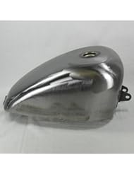 Automotive Parts and Accessories: King Sporty Gas Tank Oversized for 1982-1994 Harley Davidson Sportster - 3.1 Gallon Capacity - Steel - Chopper Bobber Motorcycle Cafe Racer Fuel Cell Petrol - Billet Proof Designs