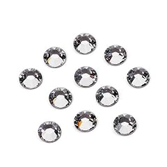 G�termann / KnorrPrandell 6163200 - Swarovski Hotfix Strassteine rund 4mm crystal, 28 St�ck/ Dose