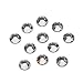 G�termann / KnorrPrandell 6163200 - Swarovski Hotfix Strassteine rund 4mm crystal, 28 St�ck/ Dose