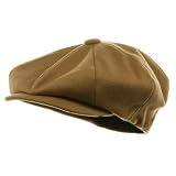 41MfzTpEReL. SL160  Big Apple Melton Wool Cap   Camel