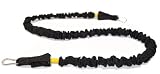 Yellow Tube Band Shielded with Nylon Sheath by Body Bands | Carabiner Ends | Extra Light Resistance | 48