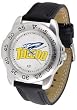 Toledo Rockets Suntime Mens Sports Watch w/ Leather Band - NCAA College Athletics