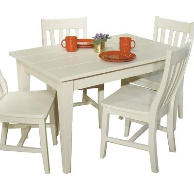 Prairie Dining Table in Antique Ivory