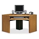 Orchard Hills Corner Computer Desk - Carolina Oak