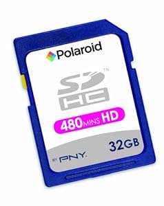 Polaroid 32 GB Class 4 SDHC Flash Memory Card P-SDHC32G4-FS/POL