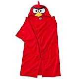 Angry Birds Red Hooded Fleece Wrap Blanket