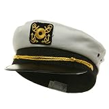 Cotton Captain Cap-Embroidered Captain W39S24C