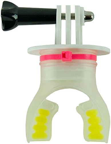 Dummy Mount Mouth Mount for GoPro - Yellow Clear Pink