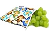 Snack Happened Reusable Snack Bag in Funky Monkey Remix