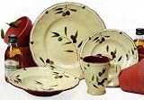 Lynns 164X01M Olivares 16 Piece Dinner Set