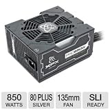 Buy cheap XFX PRO Series 850W XXX Edition Semi-Modular 80Plus Silver 850 Watt PSU ATX 850 Energy Star Certified Power Supply P1850BNLG9 online