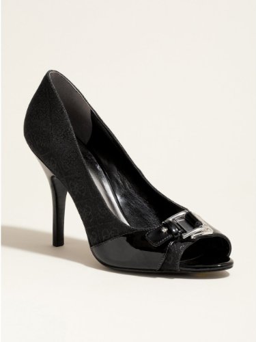 GUESS Tensee Peep-Toe Pumps