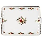 Royal Albert Old Country Roses 12.5-inch Fluted Serving Tray