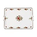 Royal Albert Old Country Roses 12-inch Fluted Serving Tray