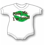 Kiss Me Im Irish - Seasonal and Holidays Baby Onesie
