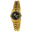 Seiko Wrist Watches-Seiko 5 SUAA88K Automatic Mechnical Self-Winding Rolex Style Women Ladies All Gold Black Dial
